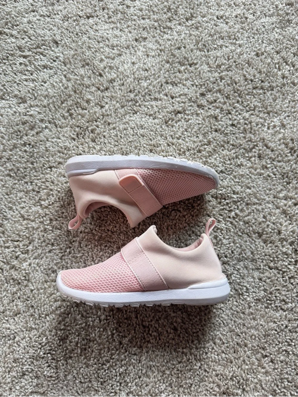 Cat & Jack Girls Pink Slip On Sneakers Size 8 Mesh Austen Slip-on water Shoes - Picture 6 of 13